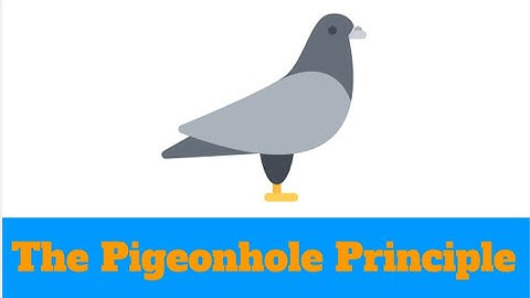 The Pigeonhole Principle
