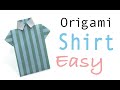 Easy☺︎ Origami Paper Shirt - Origami Kawaii〔#005〕