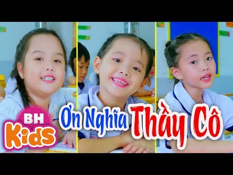 Ơn Nghĩa Thầy Cô ♫ Nhạc Thiếu Nhi Vui Nhộn ♫ Ngọc My ✿ Ngọc Vy ✿ Yến Tiên tại Xemloibaihat.com