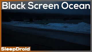 ► BLACK SCREEN Ocean Waves Sounds for Sleeping, Relaxation, Study Focus, Insomnia | Fall Asleep Fast