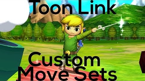 Super Smash Bros 4 Custom Move Sets : Toon Link