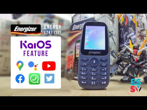 KaiOs Features On Energizer Energy E241 / Whatsapp / Facebook / Youtube / Google Maps Etc.