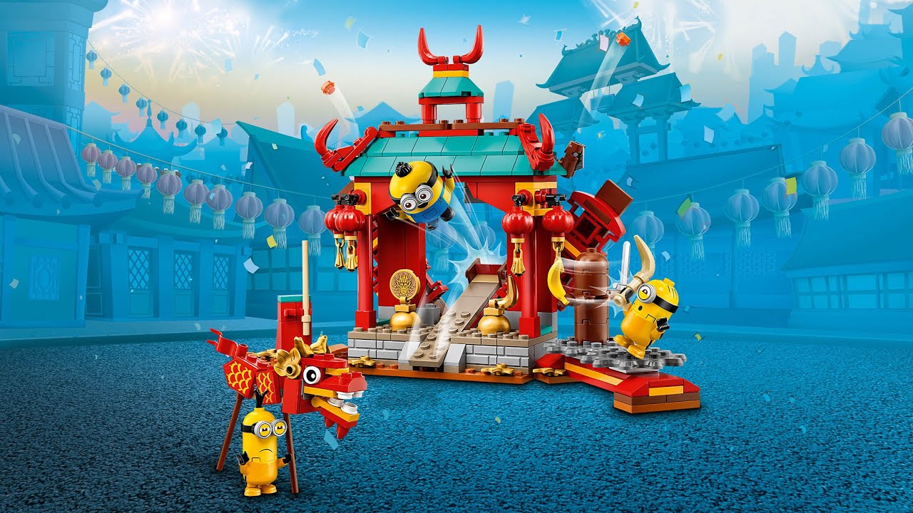 LEGO Minions: Minions kungfugevecht - 75550 | 360°