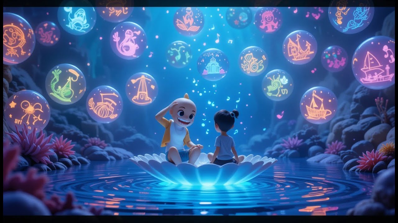 Baby Shark’s Ocean Adventure | Popular Nursery Rhyme | Educational Kids Songs