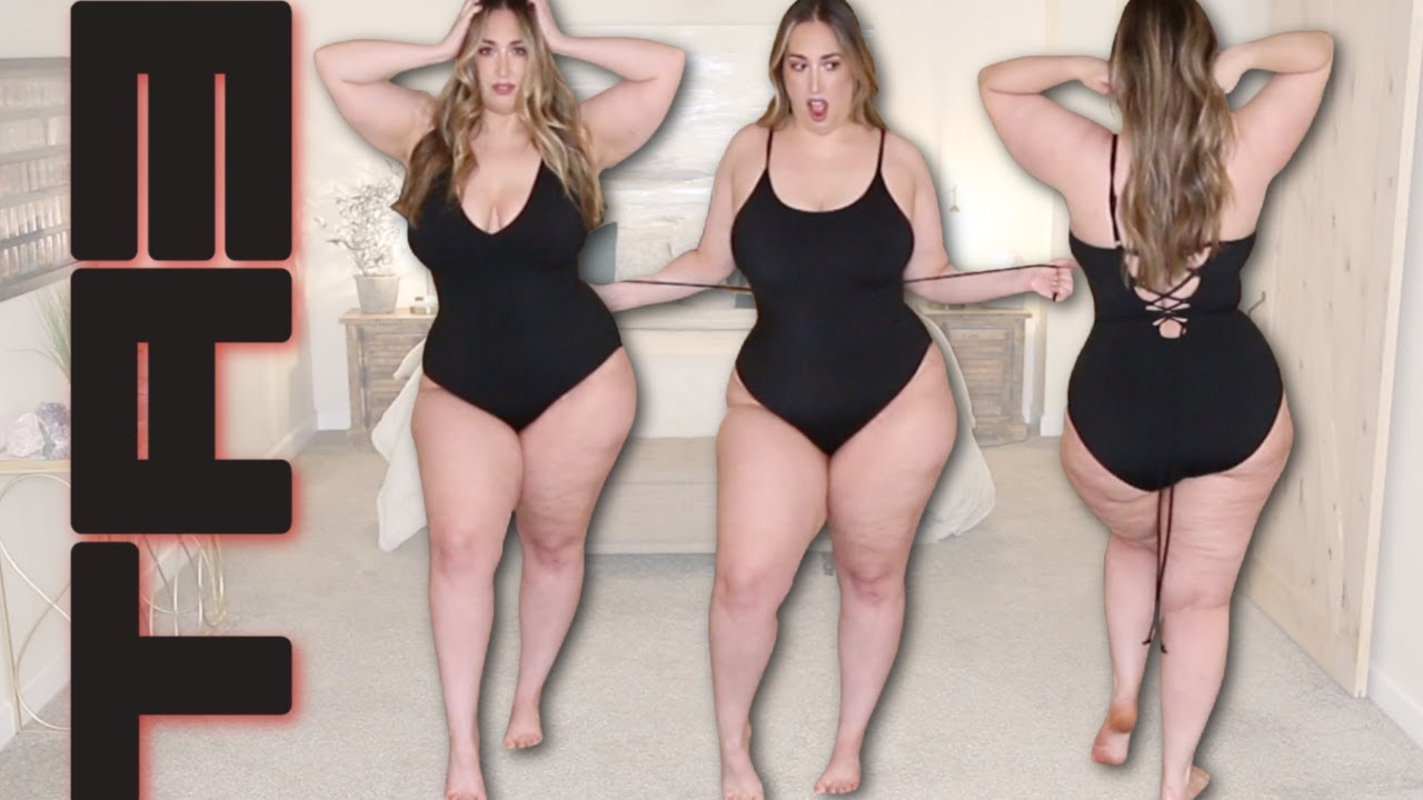 TRYING OUT THE VIRAL TIKTOK SWIMSUIT!!! TA3 Swim Plus Size Try On Haul 