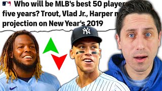 They Predicted The Top 50 Players in MLB 5 Years Ago