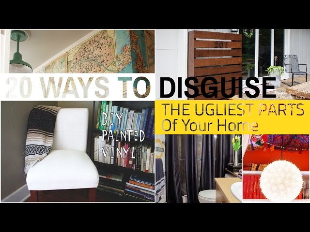 15 Ways to Disguise the Ugly Stuff in Your Home - Bless'er House