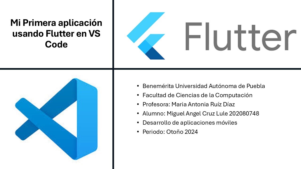Mi primera app usando Flutter con VS Code - YouTube