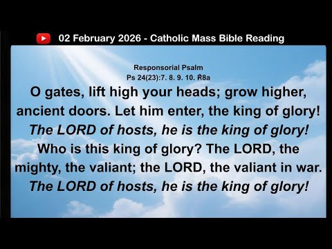 Video 02 February 2026 Catholic Mass Bible Reading