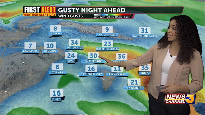 First Alert Weather Alert Day- Gusty Monday night ahead, June 5, 2023