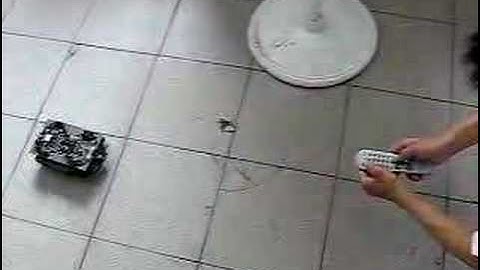 大谷一车多智能编程教育机器人坦克车RP6用TV遥控器遥控视觉展示