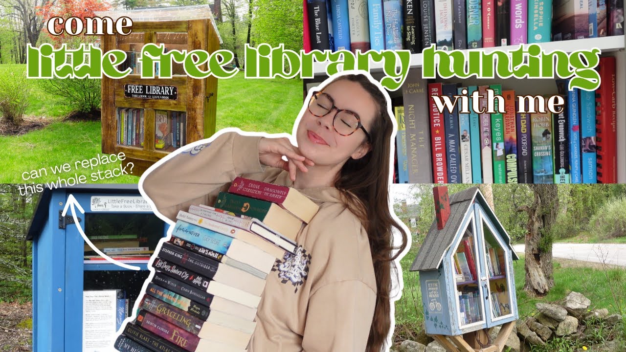 Я обошла все маленькие бесплатные библиотеки в своем районе! 📚👀 #книжныеприключения