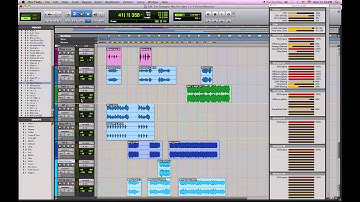 ProTools Online Virtual Mixing-  Dealing with Voices & Voice Allocation part 1