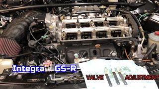 Integra GS-R Valve Adjustment | How To