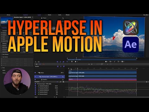 Stabilizing HYPERLAPSE in APPLE MOTION