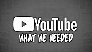 The NEW YouTube Partner Program; What We Needed