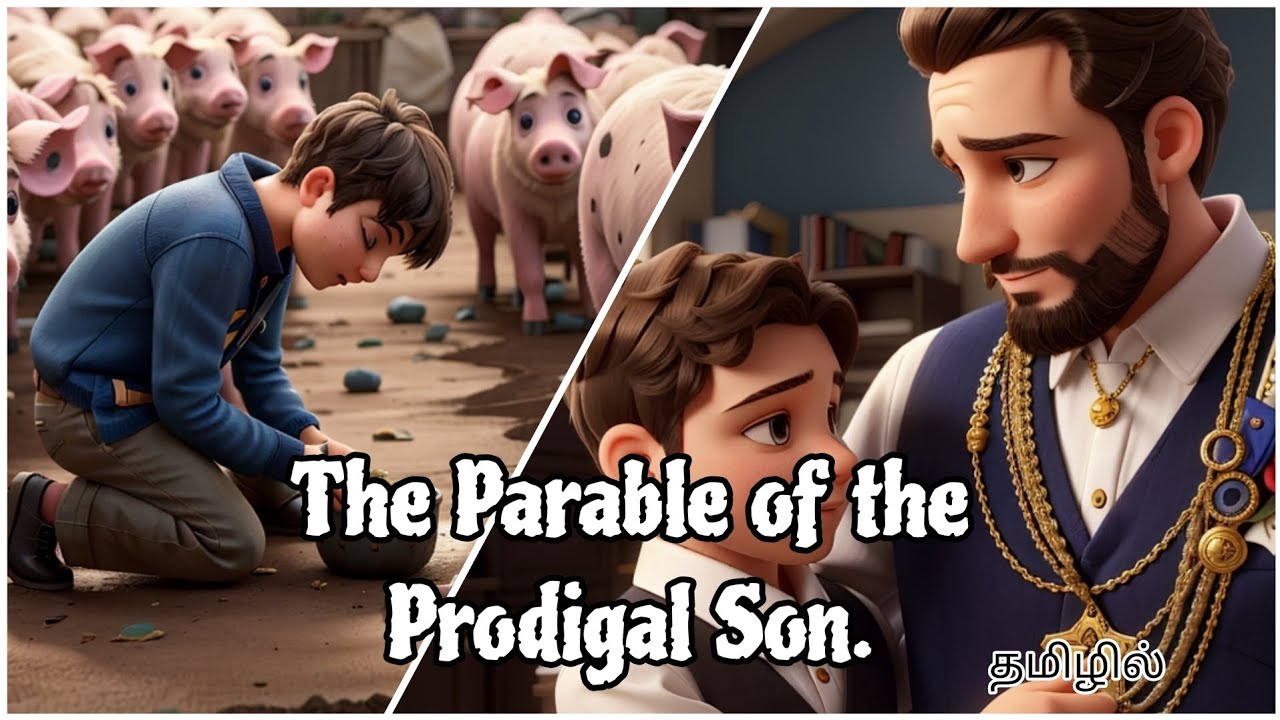 The Parable Of The Prodigal Son Bible Story In Tamil AI Animated the-parable-of-the-prodigal-son-bible-story-in-tamil-ai-animated