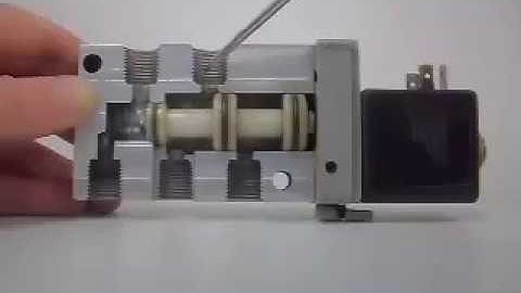 Cấu tạo van điện từ khí nén và nguyên lý hoạt động