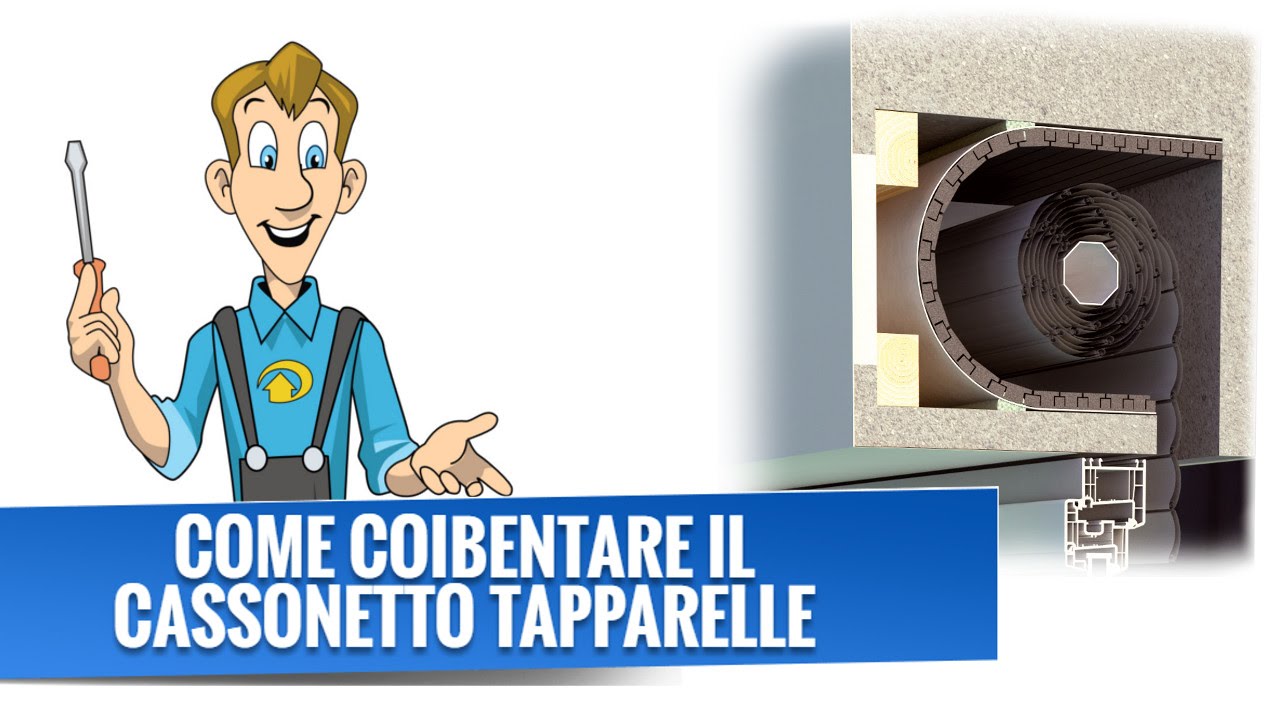 Come coibentare il cassonetto tapparelle youtube Coibentare infissi alluminio