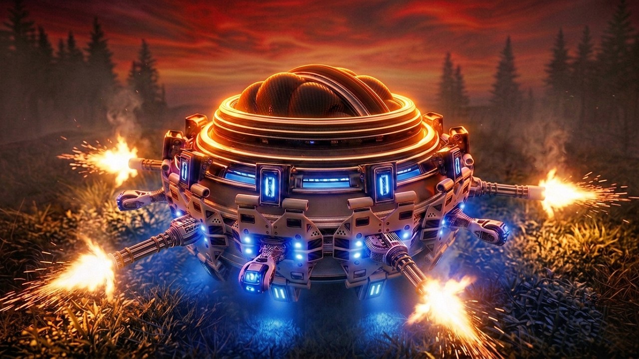 SciFi GyroBall Drone (#UE4, #UE5) - YouTube