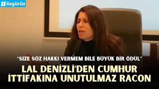 Lâl Denizli’nin Sabrı Taştı Size Söz Hakkı Vermem Bile Ödül