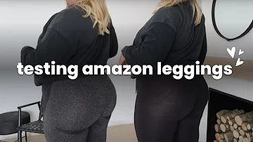 Amazon Gym Leggings Try On Haul Leggings | Plus Size Review