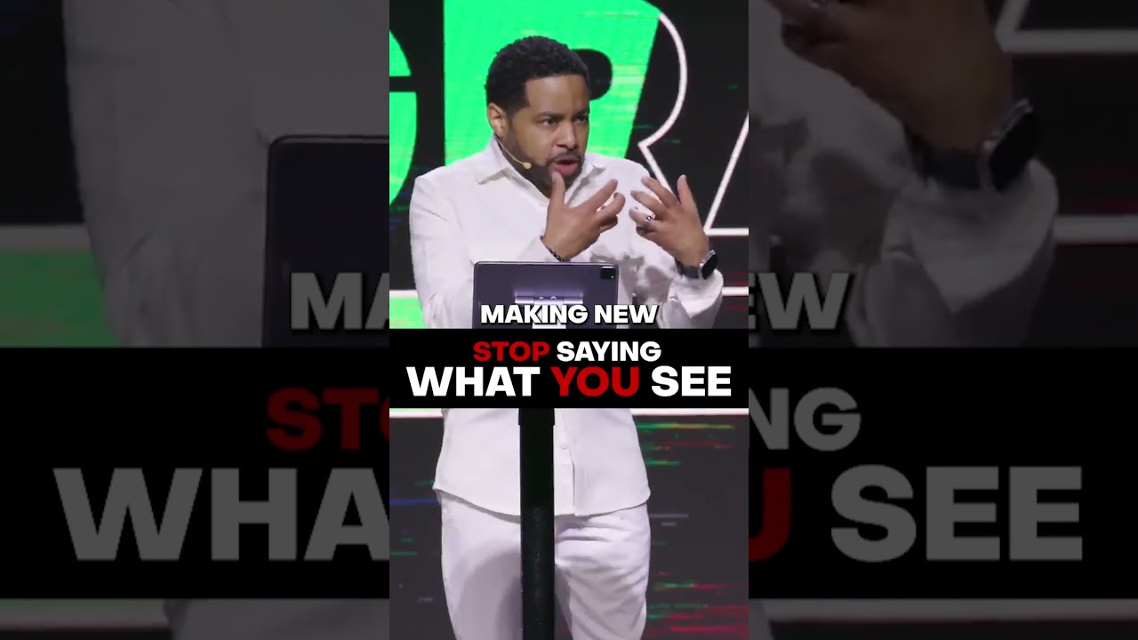 STOP SAYING WHAT YOU SEE | Pastor Smokie Norful