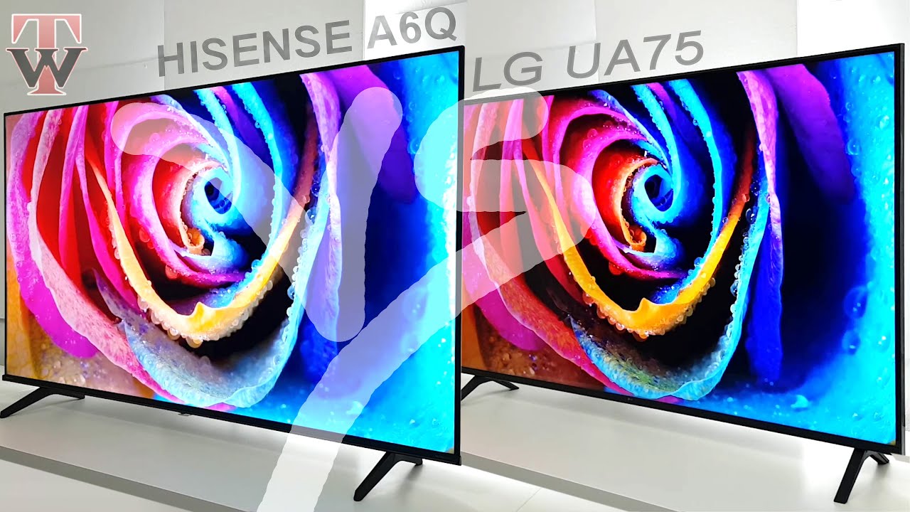 Hisense A6Q vs LG UA7500 Smart 4k TV