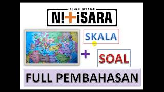 MATEMATIKA SD - SKALA, JARAK PETA DAN JARAK SEBENARNYA