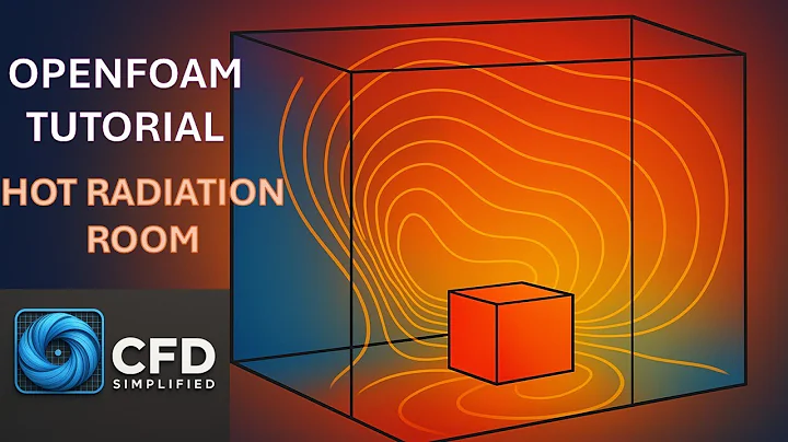 HotRadiationRoom Tutorial in OpenFOAM – Step-by-Step CFD Simulation