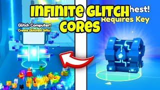 Update 9 + New Areas!  How To Get ALOT Of Glitch Cores In Pet Simulator 99!