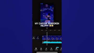 Oh my gosh I broke my CapCut 😭😭