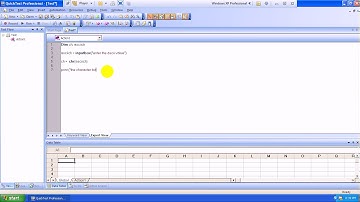 VBscript example13 find the character given the ASCII value