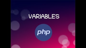 3 - Variables - Curso PHP