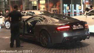 Mansory Aston Martin DB9 - LOUD Acceleration & Rev