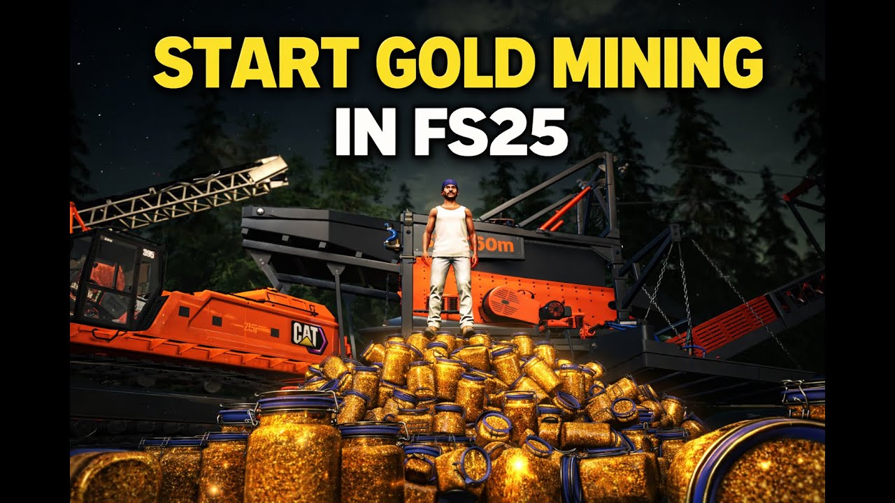 Fs25 Gold Map Start Gold Mining in FS25 | Exact Mods & Beginner Setup Guide (PC Only ...