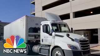 El Paso Increases Mobile Morgues As Covid Cases Surge Across Country | NBC News NOW