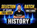 NDA History Revolt Of 1857 🔥 NDA 2 2026 History 💪 NDA 2 2026 Selection Batch 1st Live