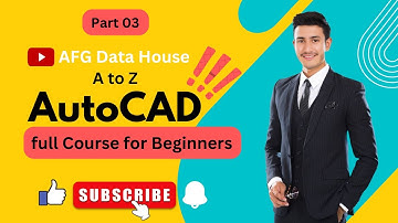 03 | AutoCAD Software Basics | AutoCAD Work Space | AutoCAD Windows Commands in Pashto language