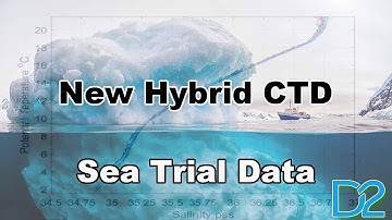 New Oceanographic Hybrid CTD for Conductivity, Salinity, Temperature and Pressure - Sea Trial Data