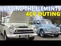 Renault 4cv goes to a breakfast car meet classic cars sports cars vtec swaps and more