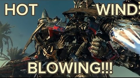 Optimus prime vs the Fallen ￼(hot winds blowing cover￼)