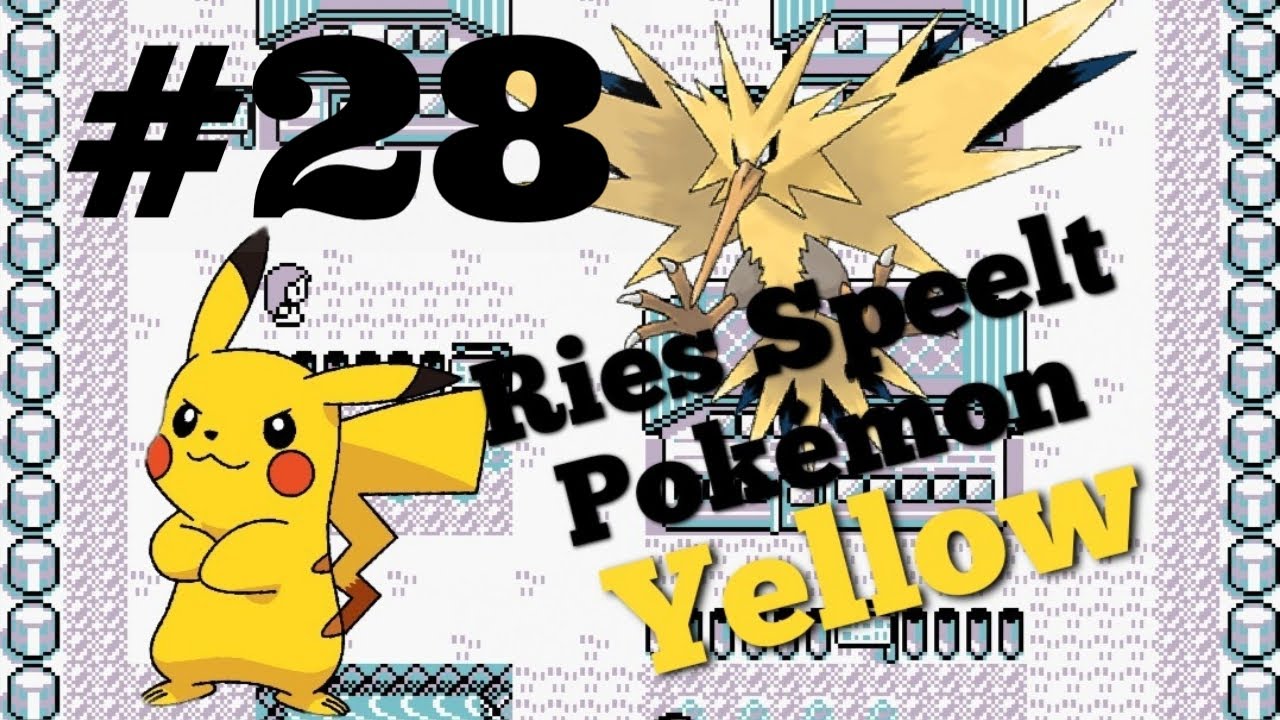 #28: ELITE FOUR BRUNO! - Ries Speelt Pokémon Yellow (2020 ...