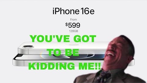 Android Users Reaction To The New iPhone 16e