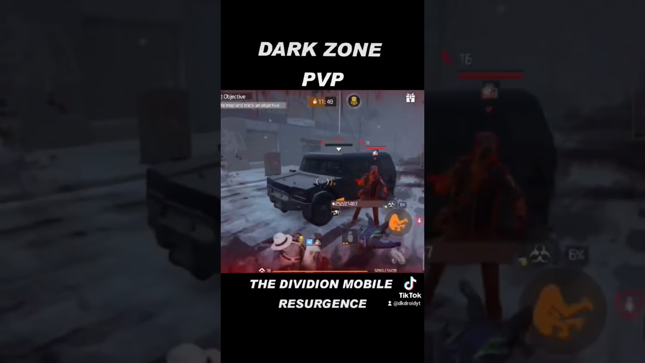 PVP DARK ZONE THE DIVISION MOBILE RESURGENCE