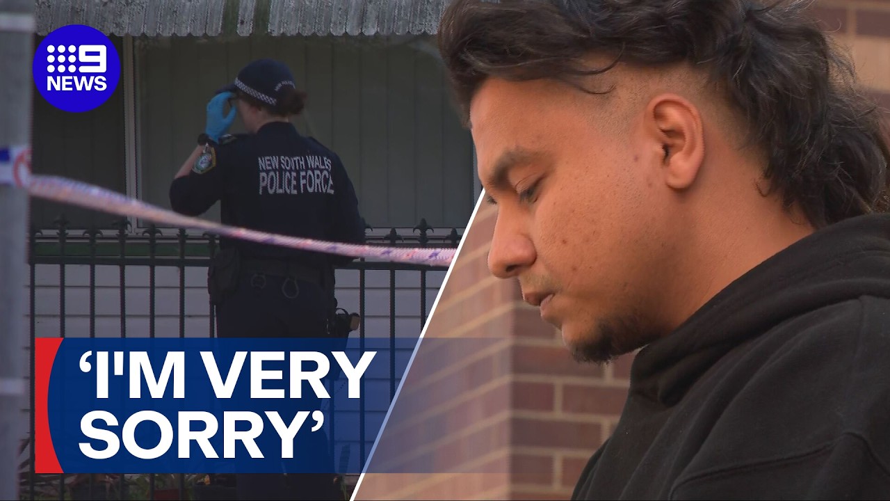 Driver charged with toddler's death speaks outside court | 9 News Australia