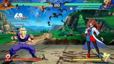 (DBFZ) A21 (lab coat) loops does so much damage!!