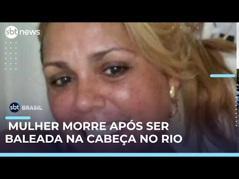 Video mulher-morre-apos-ser-baleada-na-cabeca-durante-assalto-no-rio-de-janeiro-sbt-brasil