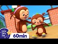 Five Little Monkeys +More Nursery Rhymes and Kids Songs | Little Baby Bum