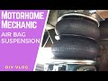 Motorhome mechanic  air bag suspension and clifton suspension bridge